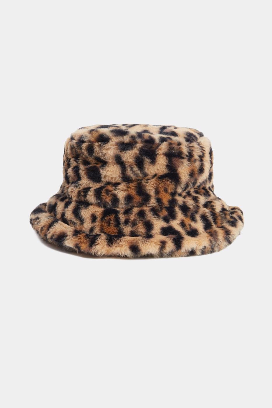 Bayan RENKSİZ Leopar Renk Şapka 0059