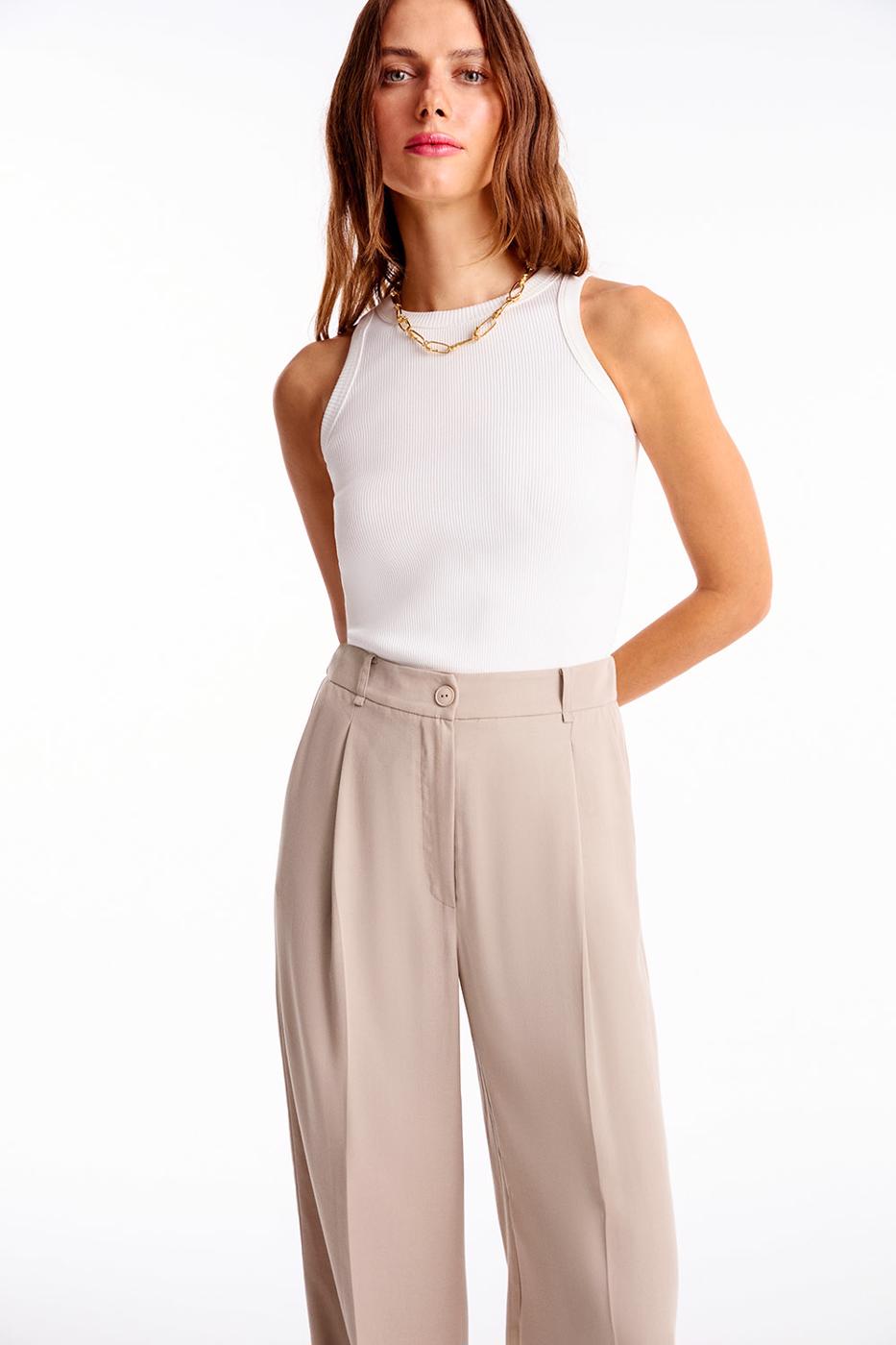 Bayan Taş Taş Days Regular Fit Yüksek Bel Pantolon